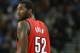OAKLAND, CA - NOVEMBER 18: Greg Oden #52 of the Portland Trail Blazers looks on in the fourth quarter against the Golden State Warriors during an NBA game on November 18, 2008 at Oracle Arena in Oakland, California. NOTE TO USER: User expressly acknowledges and agrees that, by downloading and or using this photograph, User is consenting to the terms and conditions of the Getty Images License Agreement. (Photo by Jed Jacobsohn/Getty Images)