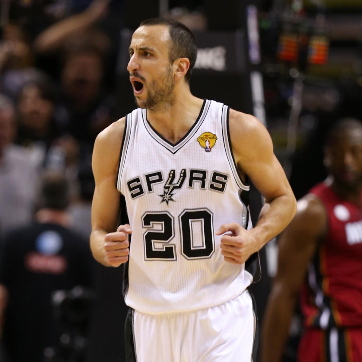 WATCH: Manu Ginóbili's Spurs Jersey Sent Into Space — & His Reaction is  Everything