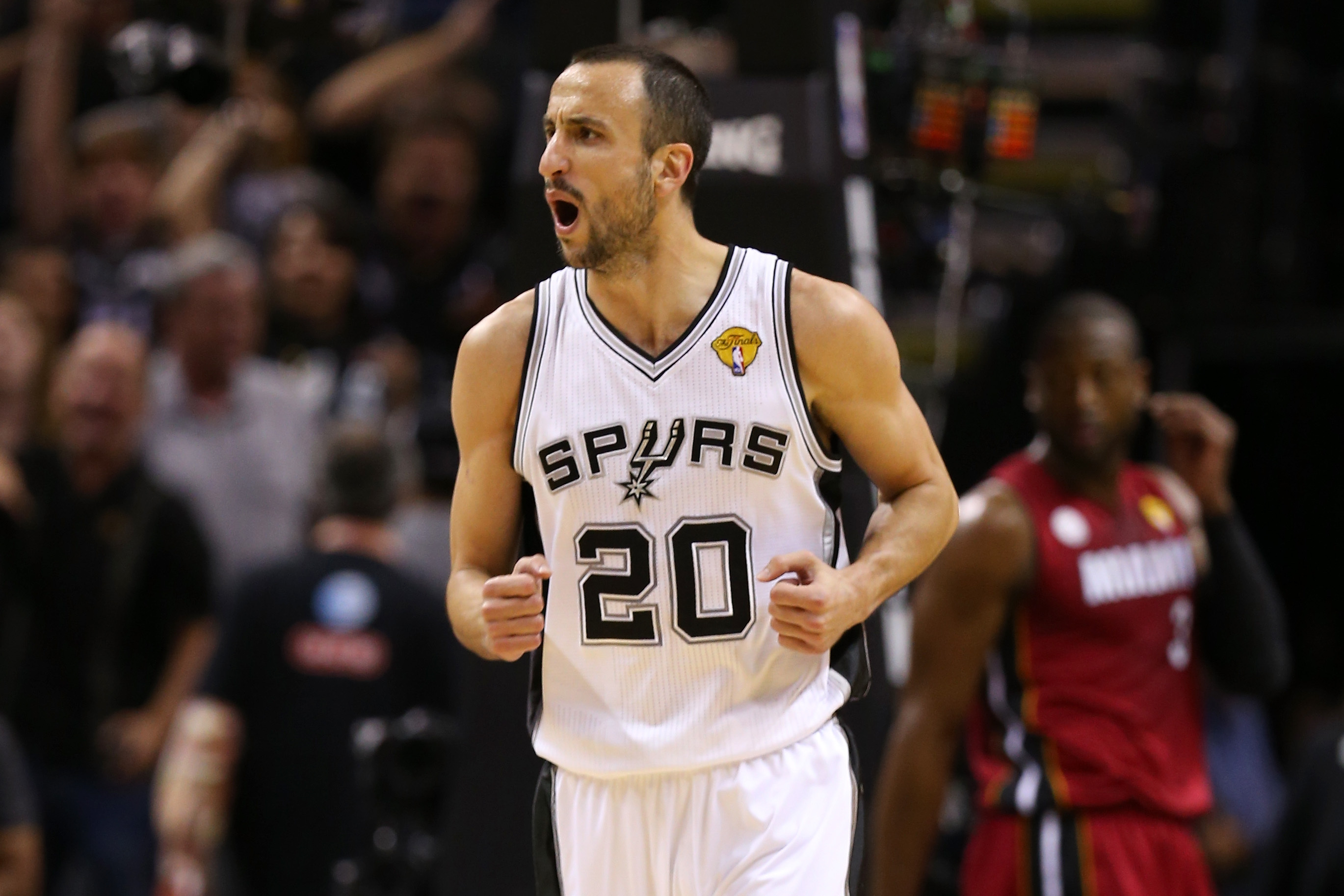N.B.A. Playoffs — Manu Ginobili Epitomizes Spurs' Drive - The New York Times