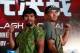 SHANGHAI, CHINA - JULY 31: Manny Pacquiao (L) and Brandon Rios (R) pose for a picture at a press conference on July 31, 2013 in Shanghai, China. (Photo by Kevin Lee/Getty Images)