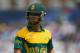 LONDON, ENGLAND - JUNE 19: Jean-Paul Duminy of South Africa looks dejected as he walks off after being bowled out by James Tredwell of England for 3 runs during the ICC Champions Trophy Semi-Final match between England and South Africa at The Kia Oval on June 19, 2013 in London, England. (Photo by Paul Gilham/Getty Images)