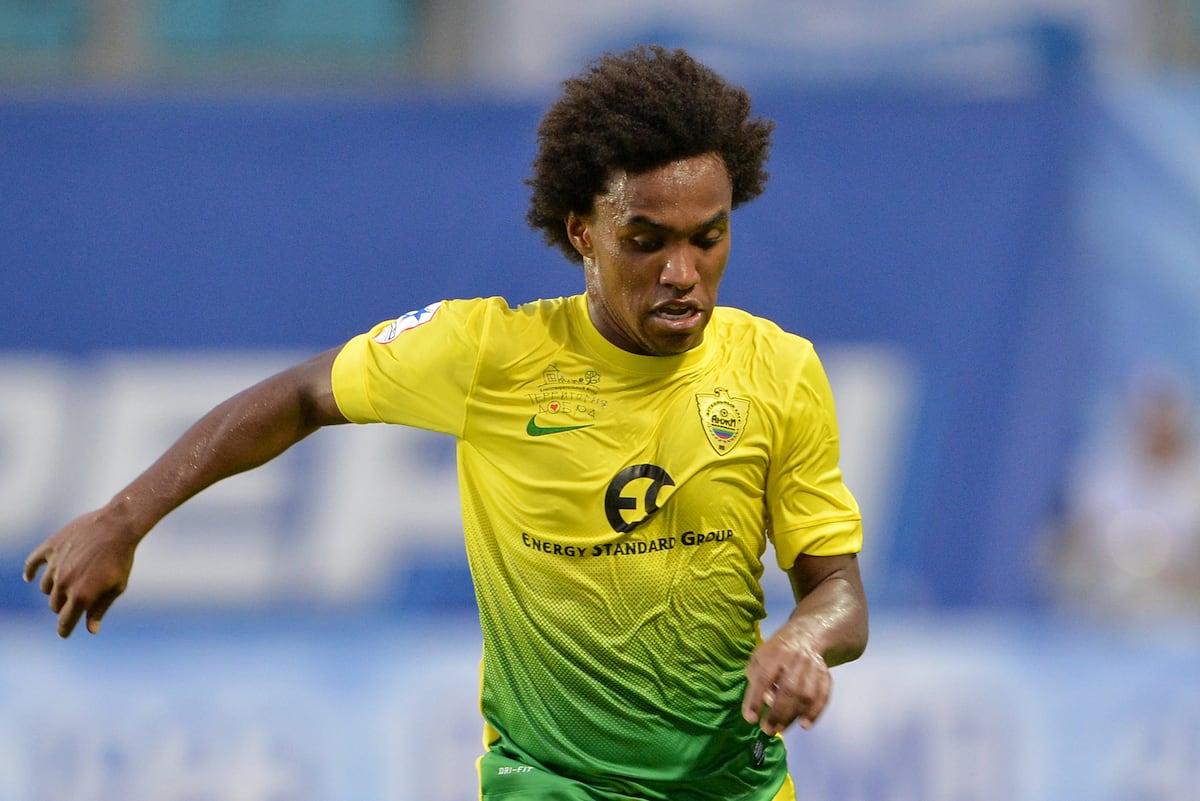 Manuel Pellegrini Set to Make Move for Willian of Anzhi Makhachkala