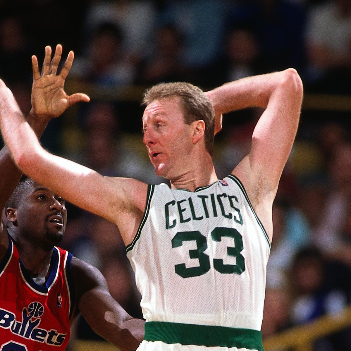 Larry Birds Incredible Passing Prowess On Display Bleacher Report