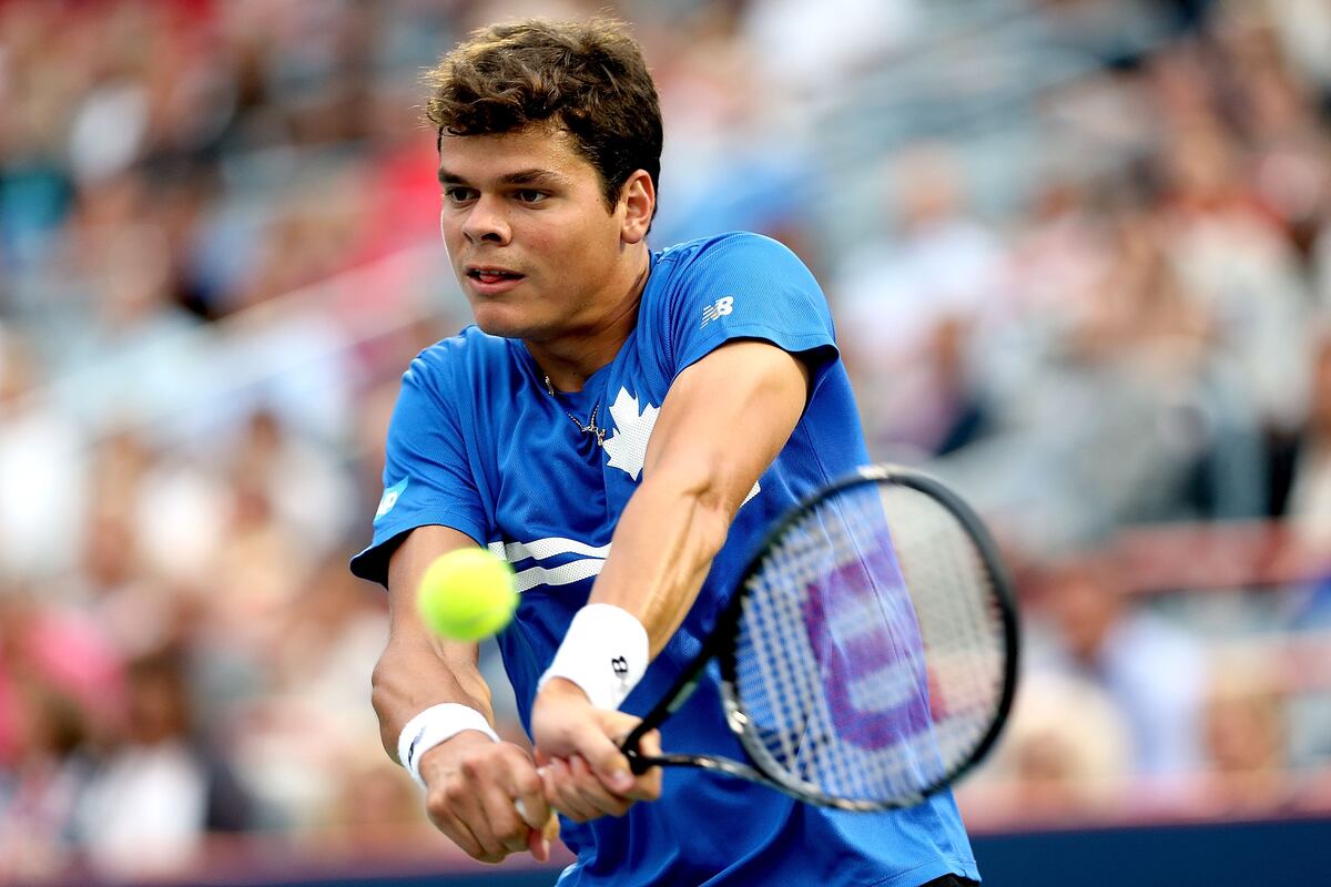 Milos Raonic Advances to Rogers Cup Final with Dramatic Three-Set Win | Bleacher Report | Latest ...