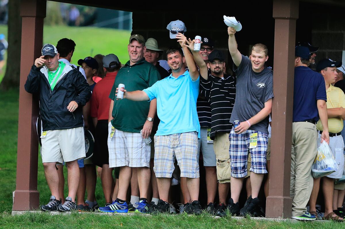 Twitter Reacts to Golf Bros Acting a Fool at 2013 PGA Championship
