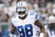 Aug 9, 2013; Oakland, CA, USA; Dallas Cowboys wide receiver Dez Bryant (88) leaves the huddle during the first quarter of the game against the Oakland Raiders at O.Co Coliseum. Mandatory Credit: Ed Szczepanski-USA TODAY Sports