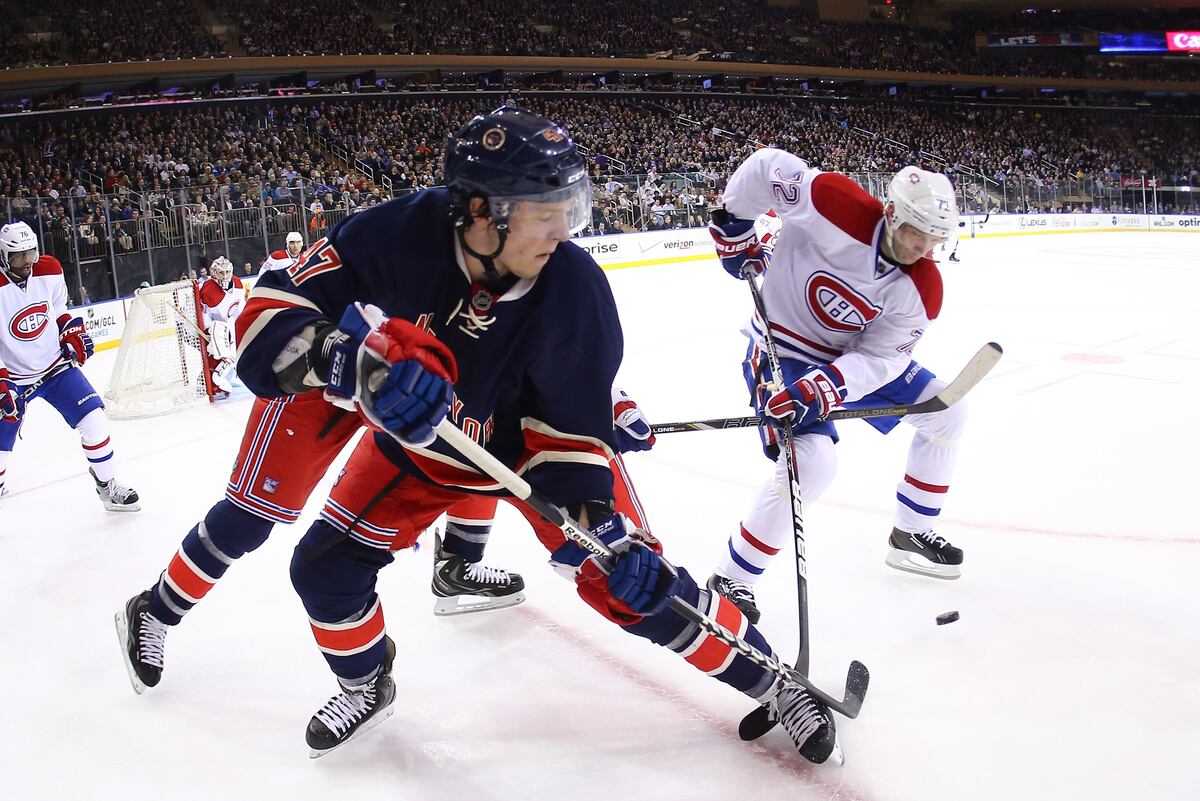 New York Rangers Training Camp Preview Forwards Battling for Final