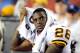 LANDOVER, MD - AUGUST 22: Clinton Portis #26 of the Washington Redskins watches the game against the Pittsburgh Steelers at Fed Ex Field on August 22, 2009 in Landover, Maryland. (Photo by Greg Fiume/Getty Images)