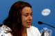 CINCINNATI, OH - AUGUST 14: Marion Bartoli of France announces her retirement from professional tennis during the Western & Southern Open on August 14, 2013 at Lindner Family Tennis Center in Cincinnati, Ohio. (Photo by Matthew Stockman/Getty Images)