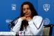 CINCINNATI, OH - AUGUST 14: Marion Bartoli of France announces her retirement from professional tennis during the Western & Southern Open on August 14, 2013 at Lindner Family Tennis Center in Cincinnati, Ohio. (Photo by Matthew Stockman/Getty Images)
