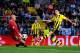 MALAGA, SPAIN - APRIL 03: Willy Caballero of Malaga CF blocks the ball to Robert Lewandowski of Borussia Dortmund during the UEFA Champions League quarter-final first leg match between Malaga CF and Borussia Dortmund at La Rosaleda Stadium on April 3, 2013 in Malaga, Spain. (Photo by David Ramos/Getty Images)