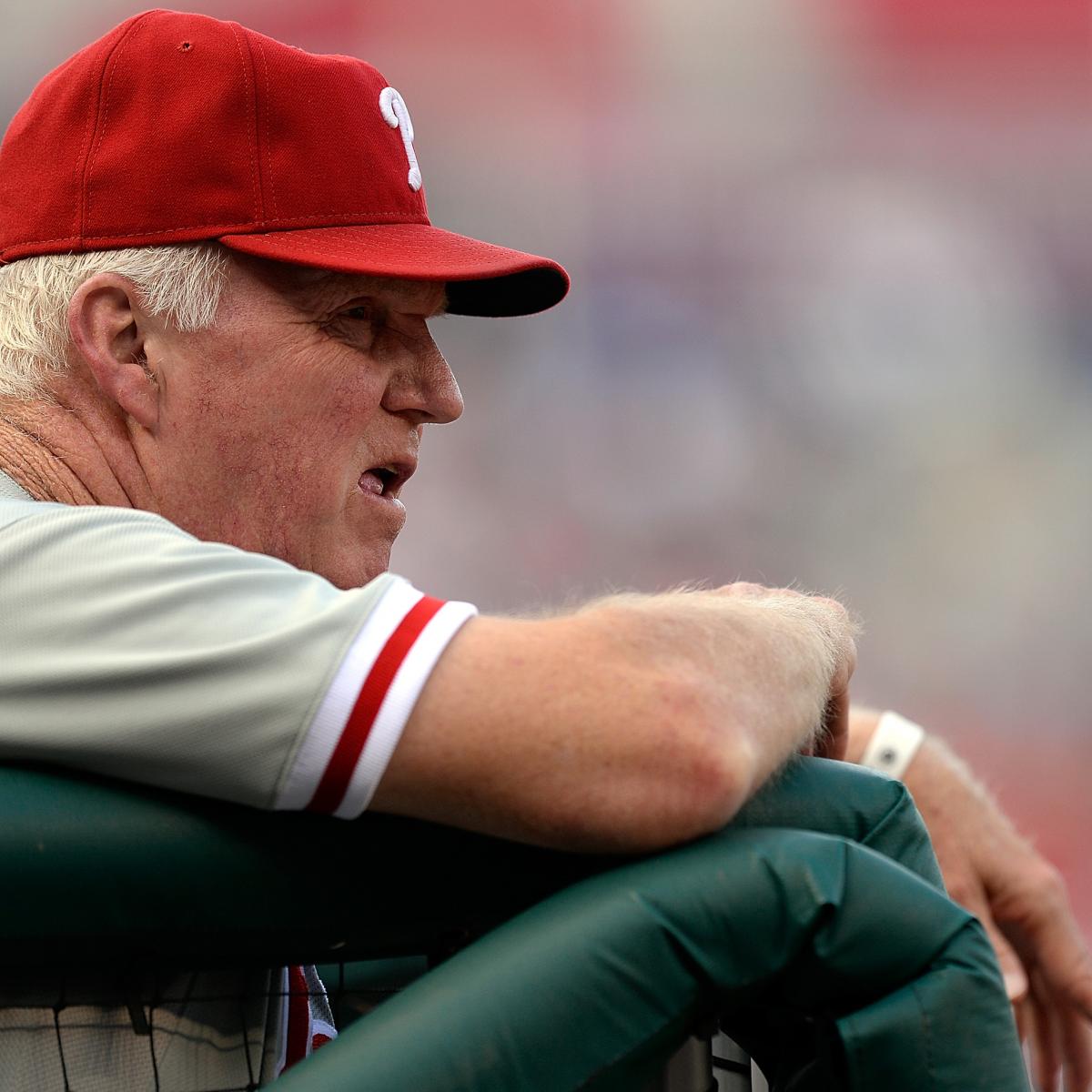 Former Phillies manager Charlie Manuel has 'made progress' after suffering  stroke – NBC10 Philadelphia