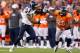 DENVER, CO - AUGUST 18: Wide receiver Terrell Owens #10 of the Seattle Seahawks in action against cornerback Chris Harris #25 of the Denver Broncos at Sports Authority Field Field at Mile High on August 18, 2012 in Denver, Colorado. (Photo by Justin Edmonds/Getty Images)