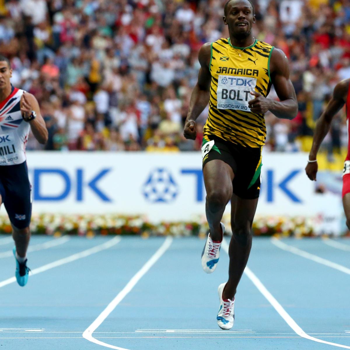 Usain Bolt Wins 200m at World Athletics Championship to Complete Sprint