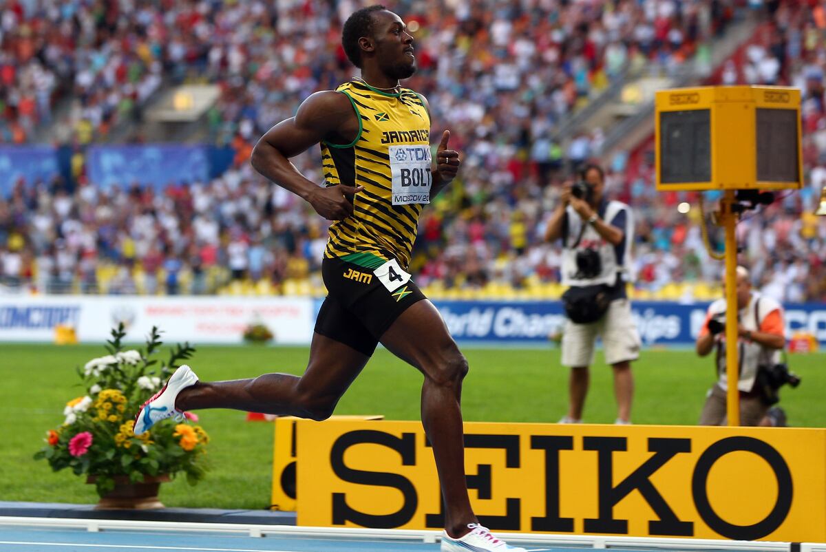 World Athletics Championships 2013 Usain Bolt and More Stars Stealing