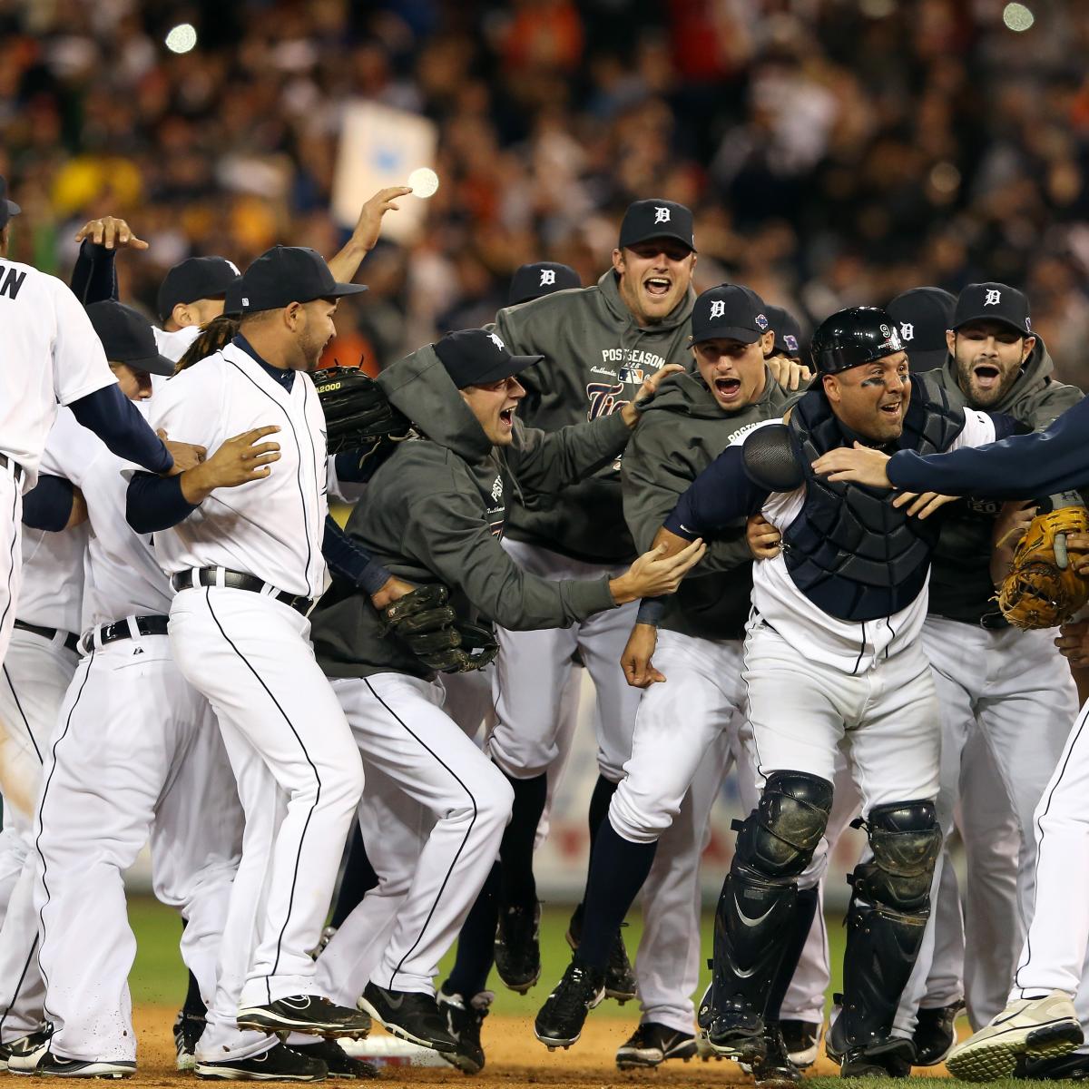Top 10 Playoff Moments in Detroit Tigers' History News, Scores