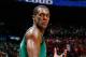 ATLANTA, GA - JANUARY 25: Rajon Rondo #9 of the Boston Celtics waits for an inbounds pass against the Atlanta Hawks at Philips Arena on January 25, 2013 in Atlanta, Georgia. NOTE TO USER: User expressly acknowledges and agrees that, by downloading and or using this photograph, User is consenting to the terms and conditions of the Getty Images License Agreement. (Photo by Kevin C. Cox/Getty Images)