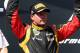 BUDAPEST, HUNGARY - JULY 28: Kimi Raikkonen of Finland and Lotus celebrates on the podium after finishing second during the Hungarian Formula One Grand Prix at Hungaroring on July 28, 2013 in Budapest, Hungary. (Photo by Mark Thompson/Getty Images)