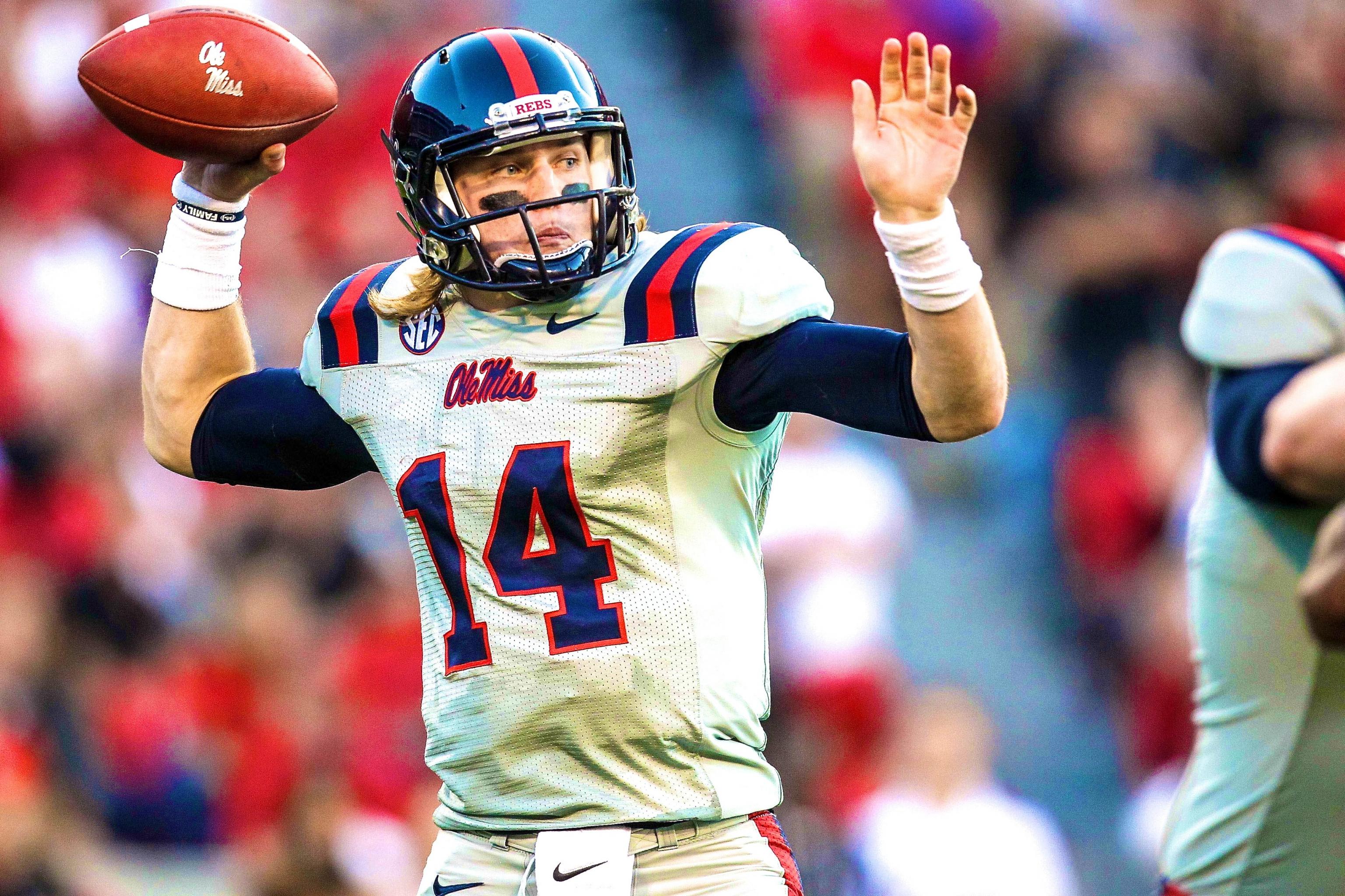 Quarterback Bo Wallace is not impressed with Ole Miss' new uniforms