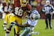 Washington Redskins running back Alfred Morris capped his 2012 rookie season with a 200-yard rushing performance against the Dallas Cowboys in Week 17.