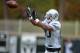 Jul 30, 2013; Napa, CA, USA; Oakland Raiders receiver Rod Streater (80) catches a pass at training camp at Napa Valley Marriott. Mandatory Credit: Kirby Lee-USA TODAY Sports