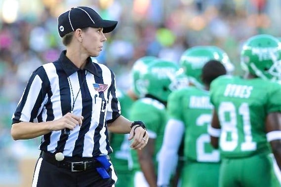 Ref Sarah Thomas Will Break Nfl Glass Ceiling Because She S Too Good Not To Bleacher Report Latest News Videos And Highlights Ref Sarah Thomas Will Break Nfl Glass Ceiling Because She S Too Good Not To Bleacher Report Latest News Videos And Highlights