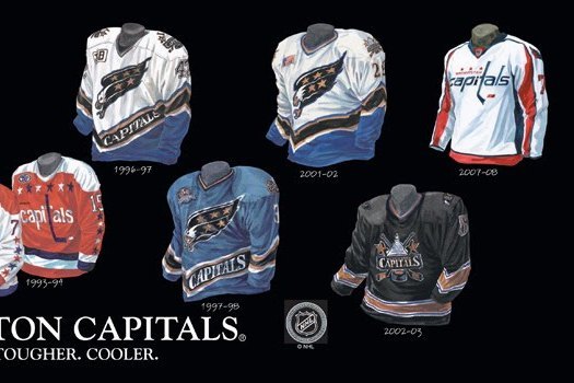 Washington Capitals - Concept Jersey Set : r/caps