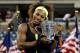NEW YORK, NY - SEPTEMBER 09: Serena Williams of the United States hugs the championship trophy after defeating Victoria Azarenka of Belarus to win the women's singles final match on Day Fourteen of the 2012 U.S. Open at the USTA Billie Jean King National Tennis Center on September 9, 2012 in the Flushing neighborhood, of the Queens borough of New York City. (Photo by Mike Stobe/Getty Images for USTA)