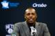 Jul 18, 2013; Brooklyn, NY, USA; Paul Pierce speaks during a press conference to introduce him as the newest member of the Brooklyn Nets at Barclays Center. Mandatory Credit: Debby Wong-USA TODAY Sports