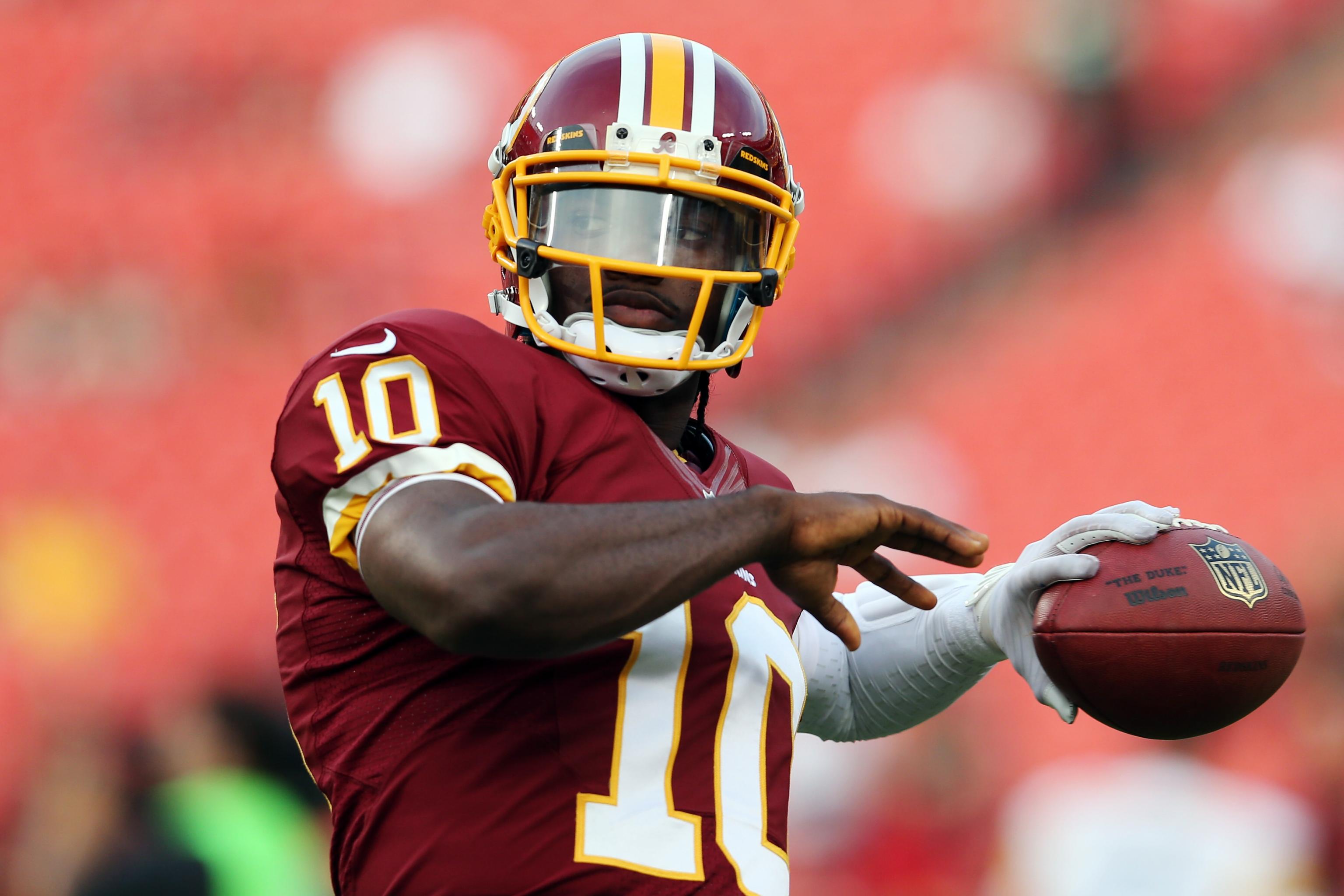 Redskins' rookie Robert Griffin III plays like a veteran in upset