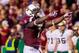 September 15, 2012; Columbia, SC, USA; South Carolina Gamecocks defensive end Jadeveon Clowney (7) celebrates a sack against the UAB Blazers in the second half at Williams-Brice Stadium. Mandatory Credit: Jeff Blake-USA TODAY Sports