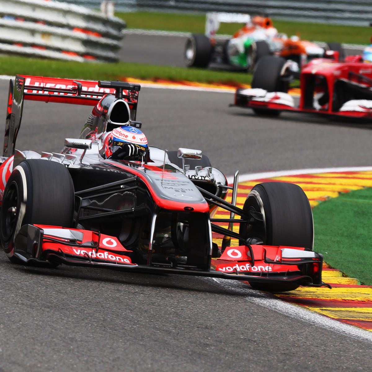 Can a Formula 1 Car Drive Upside Down? | Bleacher Report ...