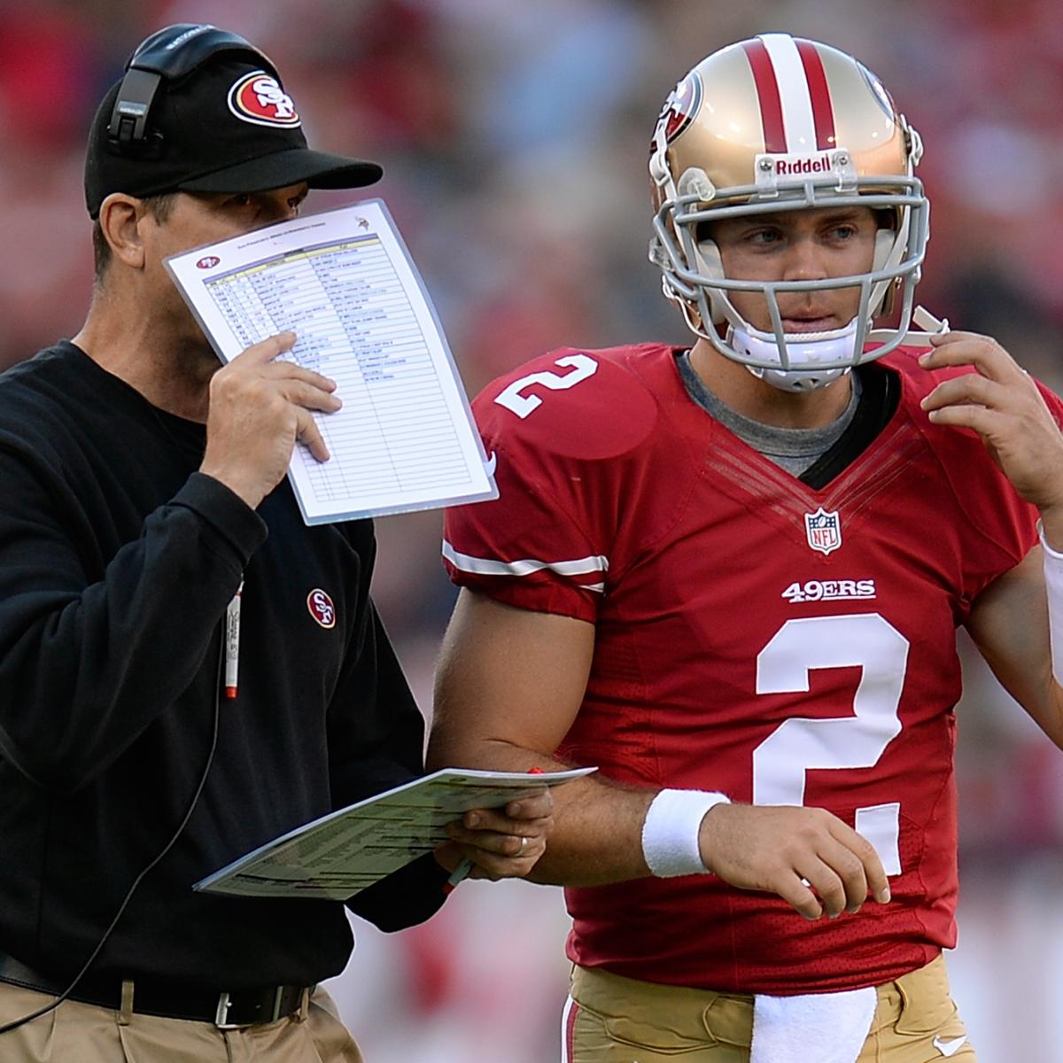 San Francisco 49ers How Important Is the Backup Quarterback Situation