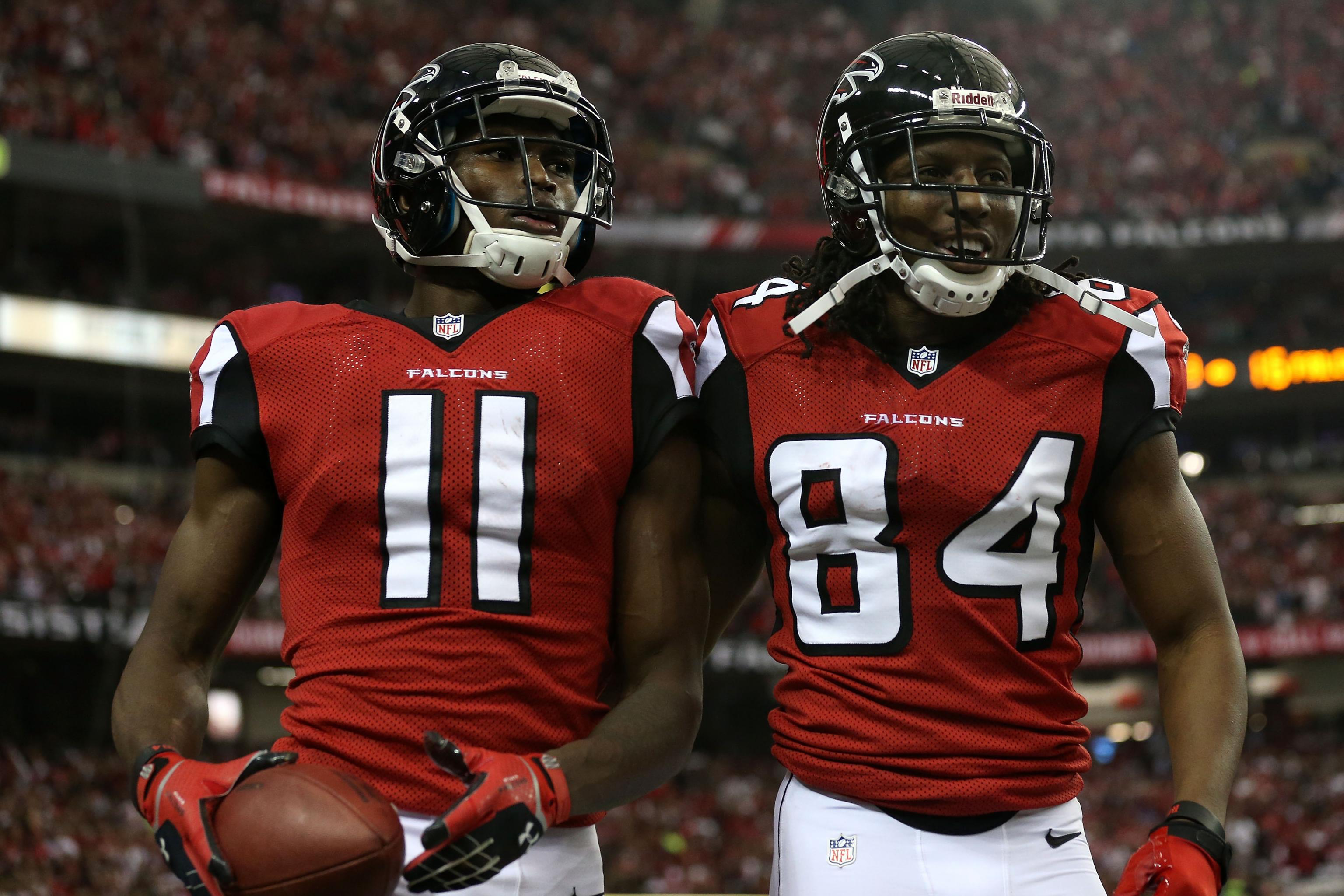 Roddy White and Julio Jones Limited In Practice, Fantasy Value Likely Fine  