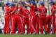 SOUTHAMPTON, ENGLAND - AUGUST 29: England players congratulate Danielle Hazell as she took the wicket of Erin Osborne of Australia during the 2nd NatWest T20 match between England Women and Australia Women at Ageas Bowl on August 29, 2013 in Southampton, England. (Photo by Julian Finney/Getty Images)
