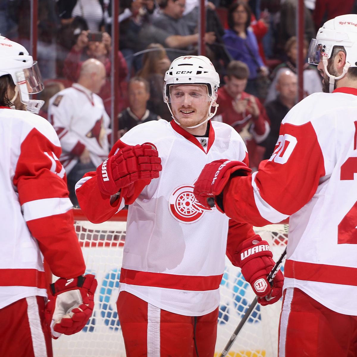 Pros and Cons of Each Detroit Red Wing Fighting for a Roster Spot