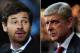 (FILE PHOTO - EDITORS NOTE: COMPOSITE OF TWO IMAGES - Image Numbers 162765723 (L) and 153916744) In this composite image a comparison has been made between Tottenham Hotspur Manager Andre Villas Boas (L) and Arsenal Manager Arsene Wenger. The Premier League match between Arsenal and Tottenham Hotspur takes place on September 1, 2013 at the Emirates Stadium, London, England. *** LEFT IMAGE*** LONDON, ENGLAND - FEBRUARY 25: Andre Villas-Boas, manager of Tottenham Hotspur looks on during the Barclays Premier League match between West Ham United and Tottenham Hotspur at the Boleyn Ground on February 25, 2013 in London, England. (Photo by Jamie McDonald/Getty Images) ***RIGHT IMAGE*** LONDON, ENGLAND - OCTOBER 06: Arsene Wenger the Arsenal manager reacts during the Barclays Premier League match between West Ham United and Arsenal at the Boleyn Ground on October 6, 2012 in London, England. (Photo by Shaun Botterill/Getty Images)