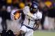 Oct 20, 2012; Toledo, OH, USA; Toledo Rockets wide receiver Bernard Reedy (1) runs the ball during the fourth quarter against the Cincinnati Bearcats at Glass Bowl. Toledo won 29-23. Mandatory Credit: Andrew Weber-USA TODAY Sports