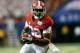 ATLANTA, GA - AUGUST 31: Christion Jones #22 of the Alabama Crimson Tide rushes upfield against the Virginia Tech Hokies at Georgia Dome on August 31, 2013 in Atlanta, Georgia. (Photo by Kevin C. Cox/Getty Images)