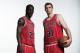 GREENBURGH, NY - AUGUST 06: Tony Snell #20 and Erik Murphy #31 of the Chicago Bulls pose for a portrait during the 2013 NBA rookie photo shoot at the MSG Training Center on August 6, 2013 in Greenburgh, New York. NOTE TO USER: User expressly acknowledges and agrees that, by downloading and/or using this Photograph, user is consenting to the terms and conditions of the Getty Images License Agreement. (Photo by Nick Laham/Getty Images)