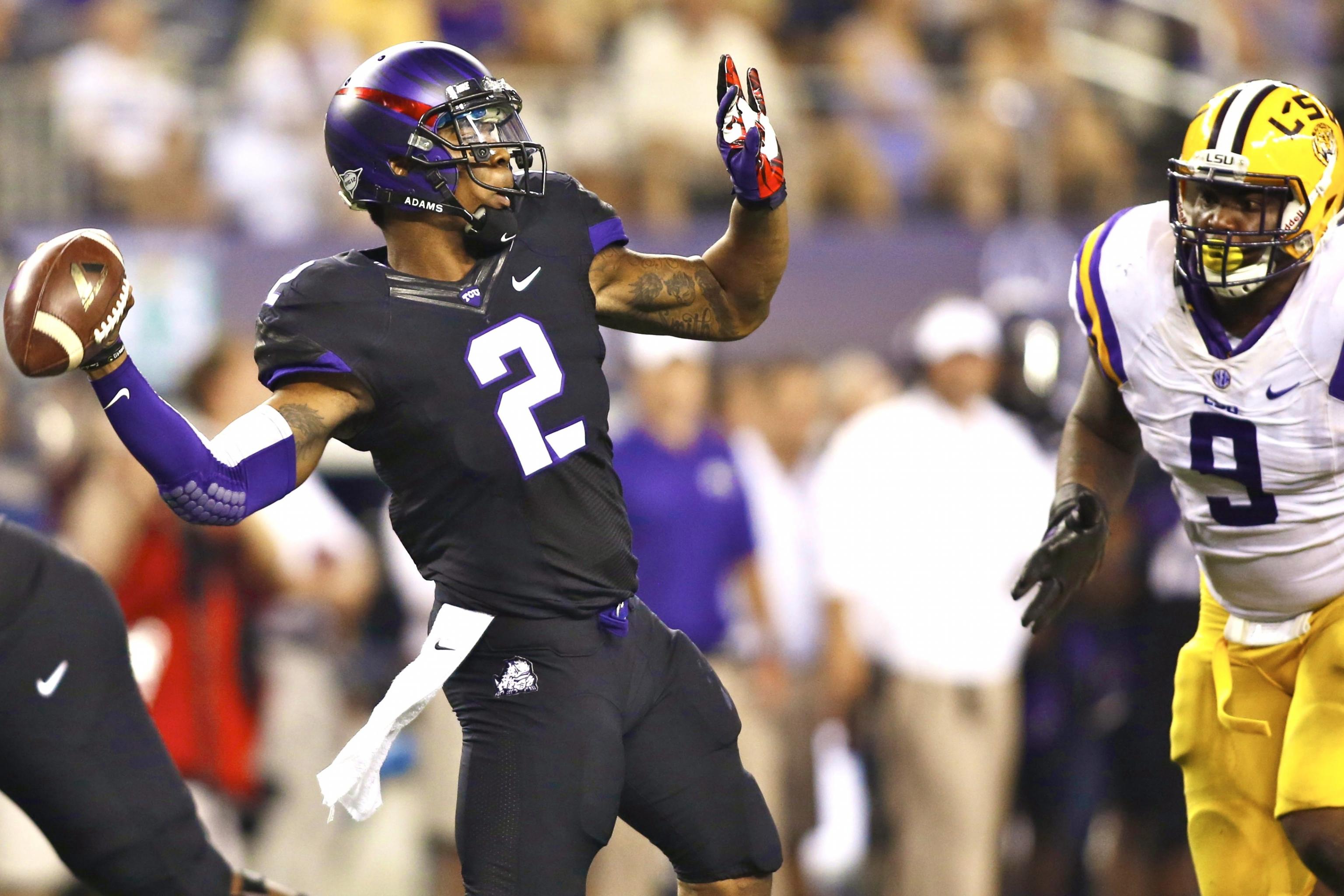 TCU Horned Frogs Unveil Alternate Uniforms With Blood Red Accents – SportsLogos.Net News
