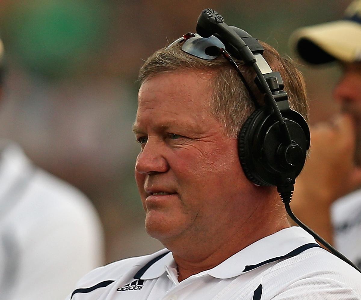 Brian Kelly Doesn't See Michigan as a Historic Rival of Notre Dame
