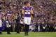 Dec 30, 2012; Minneapolis, MN, USA; Minnesota Vikings defensive back Harrison Smith (22) rests during an official time out in the second quarter of the game with the Green Bay Packers at the Metrodome. Mandatory Credit: Bruce Kluckhohn-USA TODAY Sports