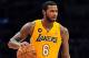 April 5, 2013; Los Angeles, CA, USA; Los Angeles Lakers small forward Earl Clark (6) controls the ball against the Memphis Grizzlies during the second half at Staples Center. Mandatory Credit: Gary A. Vasquez-USA TODAY Sports