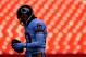 LANDOVER, MD - AUGUST 24: Quarterback Robert Griffin III #10 of the Washington Redskins warms up before playing the Buffalo Bills during a preseason game at FedExField on August 24, 2013 in Landover, Maryland. (Photo by Patrick Smith/Getty Images)