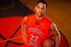 Apr. 3, 2013; Chicago, IL, USA; Varsity basketball team member Jahlil Okafor poses at Whitney M. Young Magnet High School in Chicago. Okafor, a 6 foot 10 inch junior who plays the center position, is poised to become one of the top basketball recruits for college teams in the country. Mandatory Credit: Guy Rhodes-USA TODAY Sports