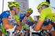 MONTROSE, CO - AUGUST 21: (L-R) Teammates Vincenzo Nibali of Italy, Ivan Basso of Italy and Valerio Agnoli of Italy all riding for Liquigas-Cannondale prepare for the start of stage two of the USA Pro Challenge from Montrose to Crested Butte on August 21, 2012 in Montrose, Colorado. (Photo by Doug Pensinger/Getty Images)