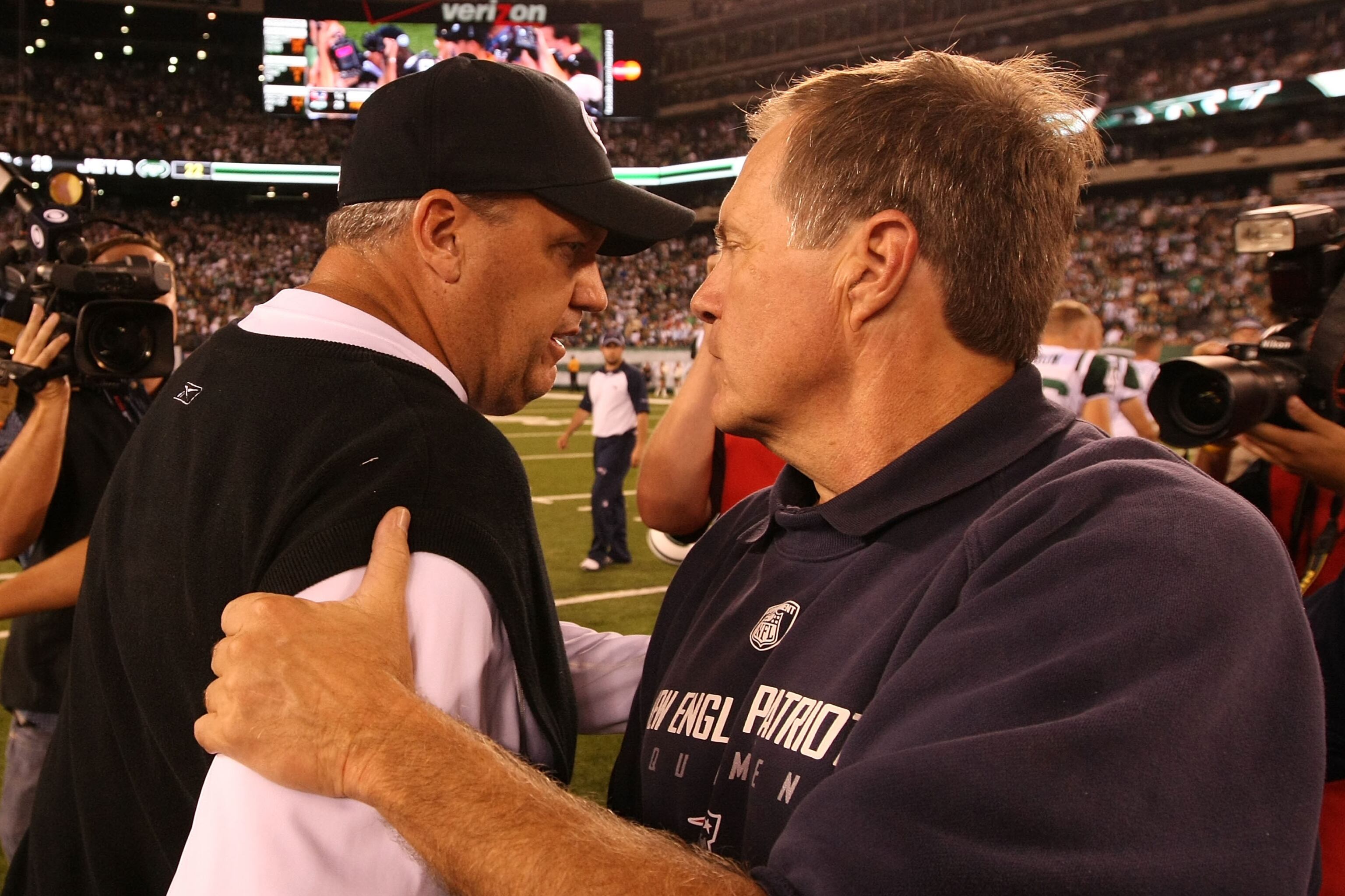 The 10 Best Moments Of The Jets Pats Rivalry Bleacher Report Latest News Videos And Highlights