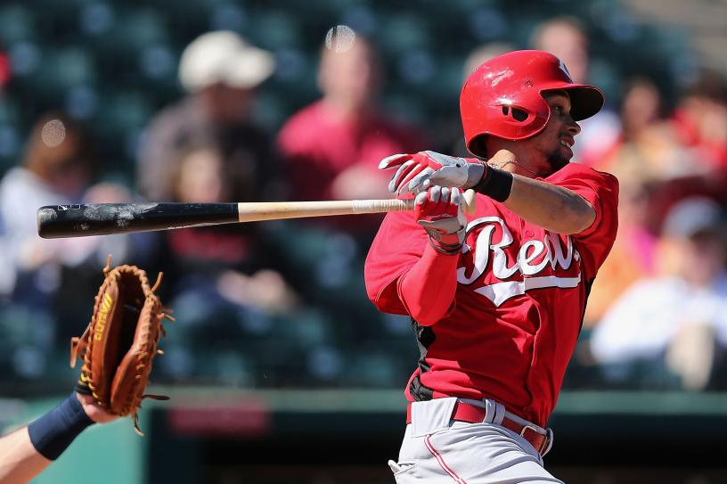 Billy Hamilton exits game with injury