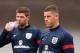 BURTON-UPON-TRENT, ENGLAND - SEPTEMBER 03: Ross Barkley and Steven Gerrard of England arrive for a training session at St Georges Park on September 3, 2013 in Burton-upon-Trent, England. (Photo by Alex Livesey/Getty Images)